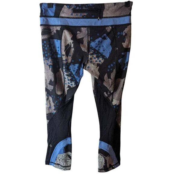 LULULEMON ATHLETICA Inspire Crop II 'Full On Luxtreme (Mesh) Size 6 - Picture 6 of 6